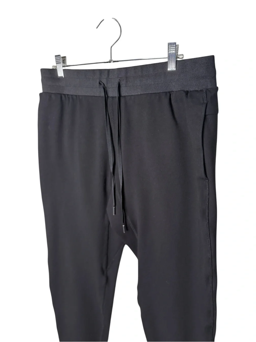 Theory Black Vault Jogger Endurance Pants Size L Large